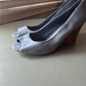 Dexflex Comfort Gray Wedge Shoes